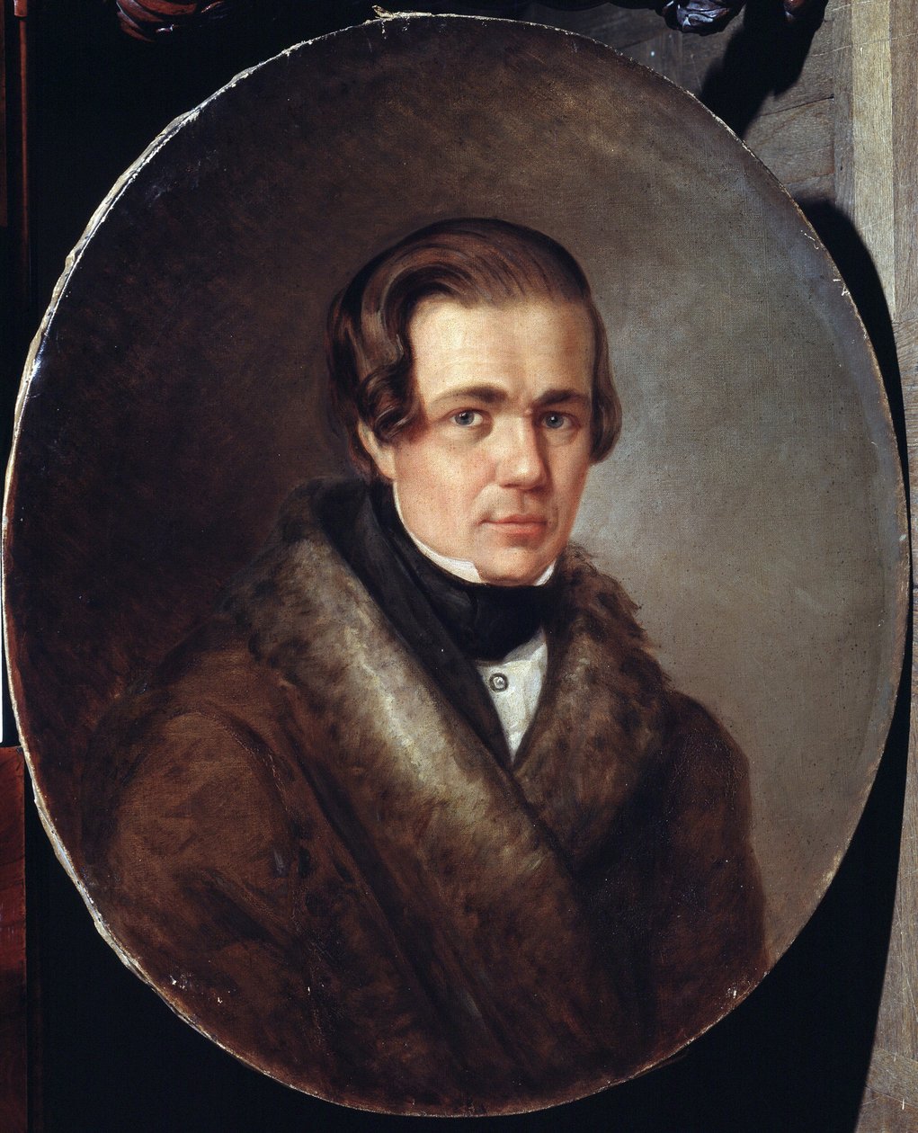 ""Venäläisen runoilijan Aleksei Koltsovin (1809-1842) muotokuva"" Kirill Gorbounov (Gorbunov) (1822-1891) maalaus 1872 Pushkinin muistomuseo, Pietari tekijältä Kyrill Antonovitch Gorbunov