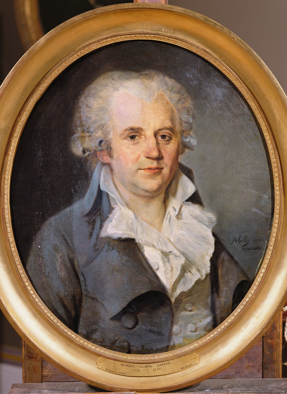 Georges-Jacques Danton, 1793 tekijältä L. L. Schilly