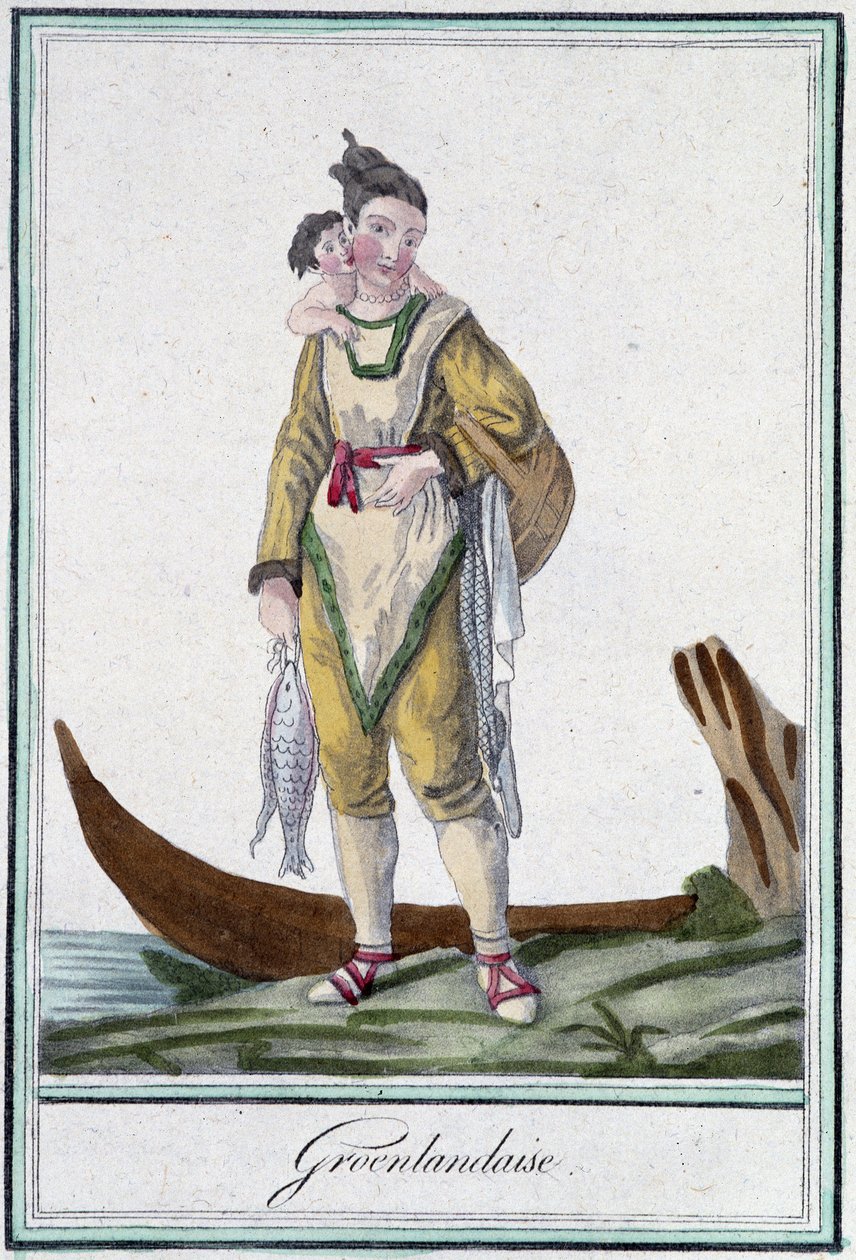 Greenlandaise - J. Grasset Saint Sauveurin "" Travel Encyclopedia" -julkaisussa, toim. Deroy, Pariisi tekijältä L.F. Labrousse