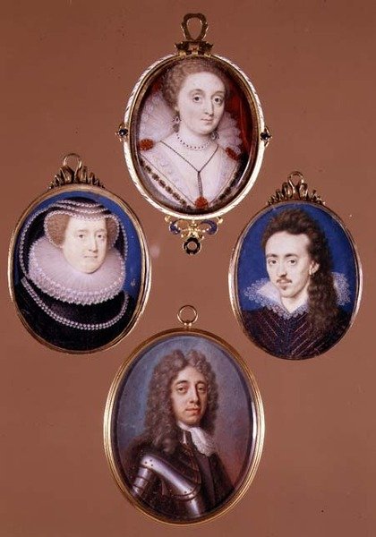 William, 2. Lord Gray of Rolleston ja 6. Baron North, Lady of the North ja Dudley, 3. Lord North tekijältä L.I. and Hoskins J. Arlaud