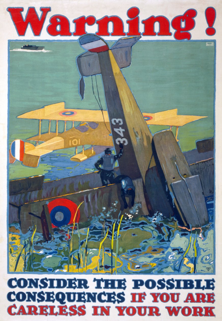 Varoitus!, 1917 tekijältä L.N. Britton