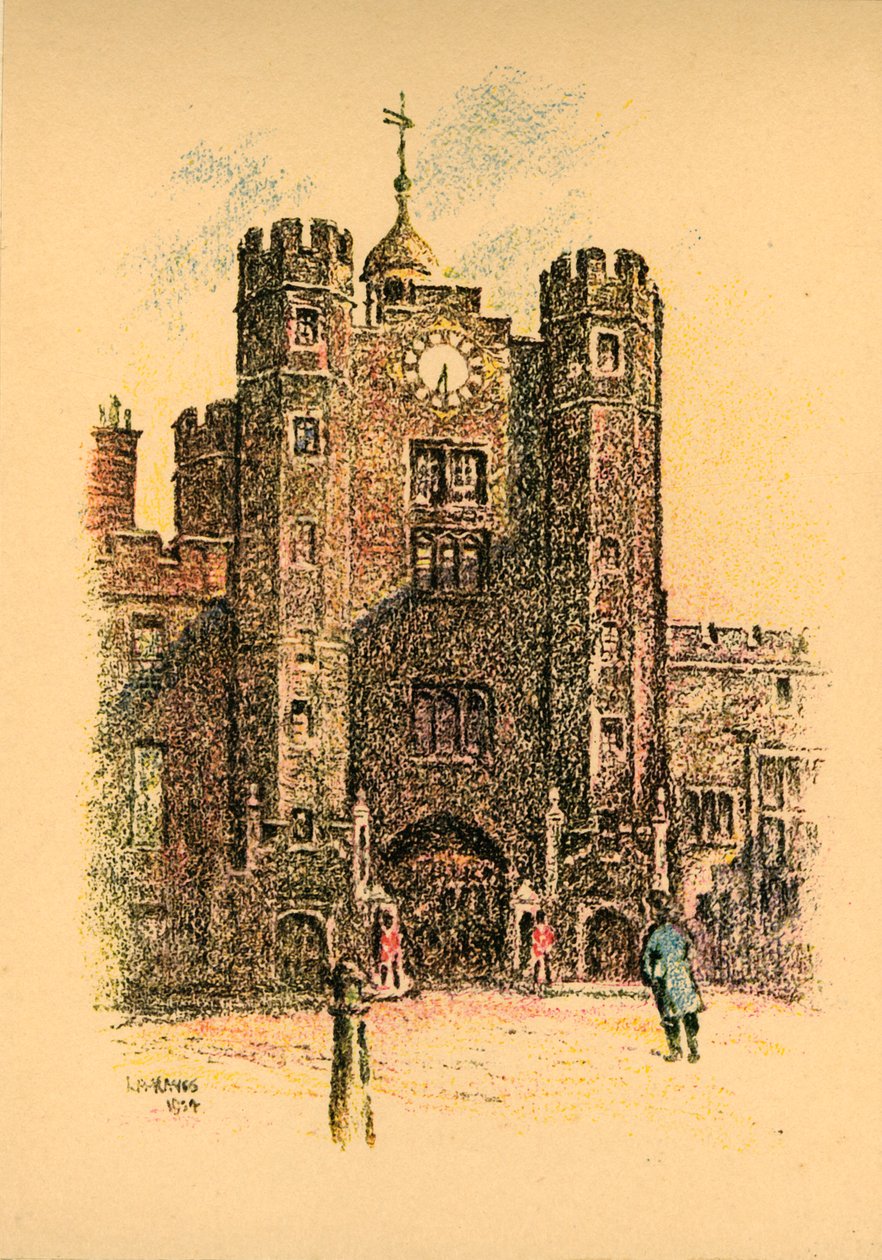 St. Jamesin palatsi, 1924. tekijältä L. A. Hayes