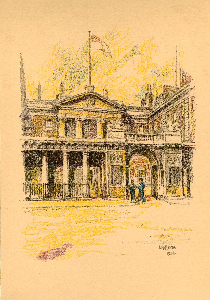 Admiralty, Whitehall, Lontoo, 1924. tekijältä L. A. Hayes