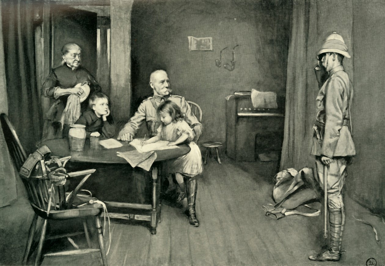 Lord Roberts Orange Grove Innissä: Tyypillinen tapaus, 1901. tekijältä L. Daviel