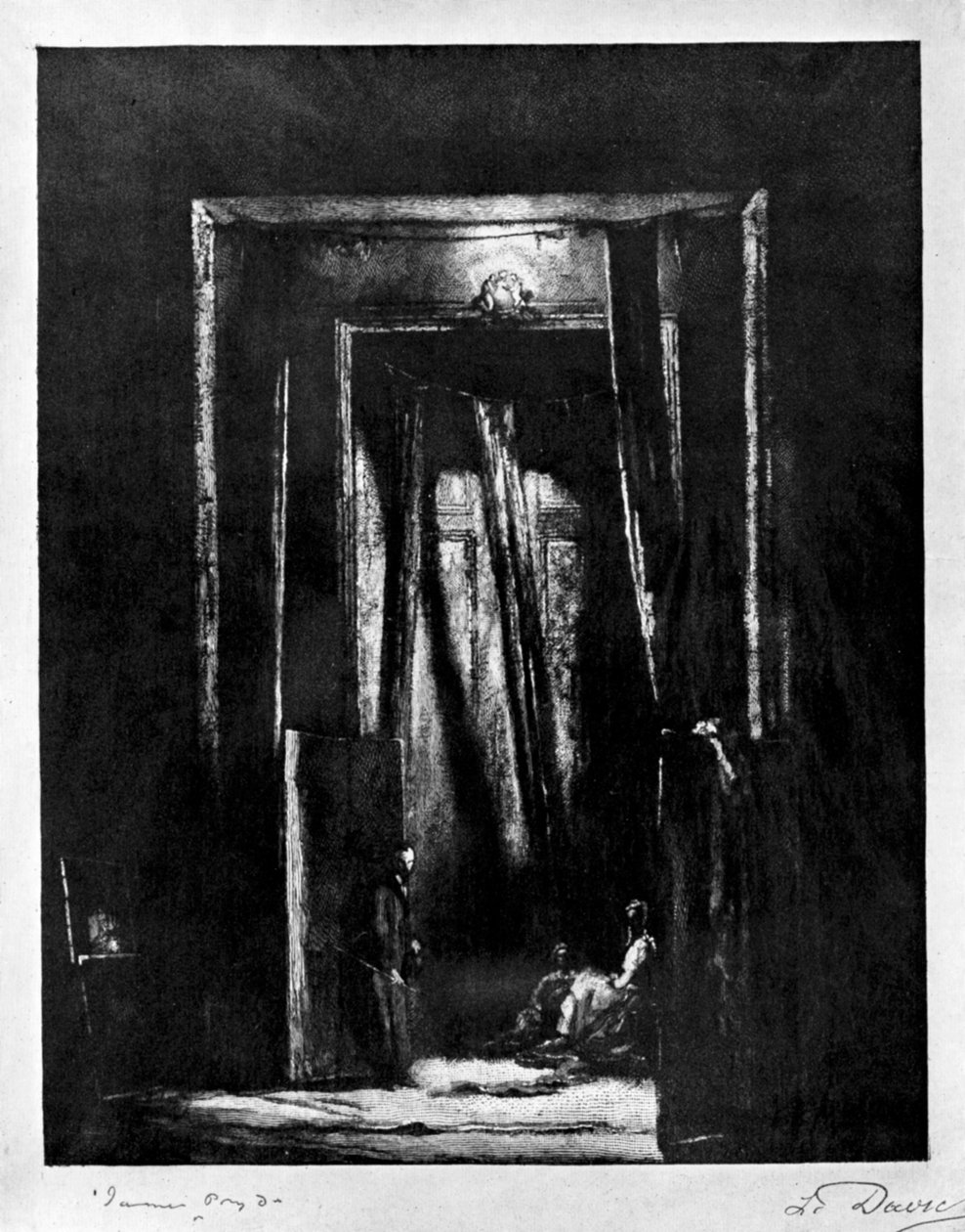 Synkkä sisustus, 1930. tekijältä L. Daviel