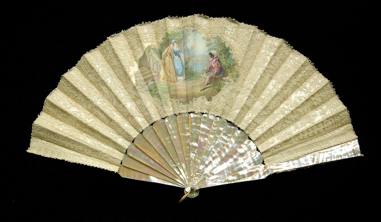 Fan, belgialainen, 1880-89. tekijältä L. Langelier