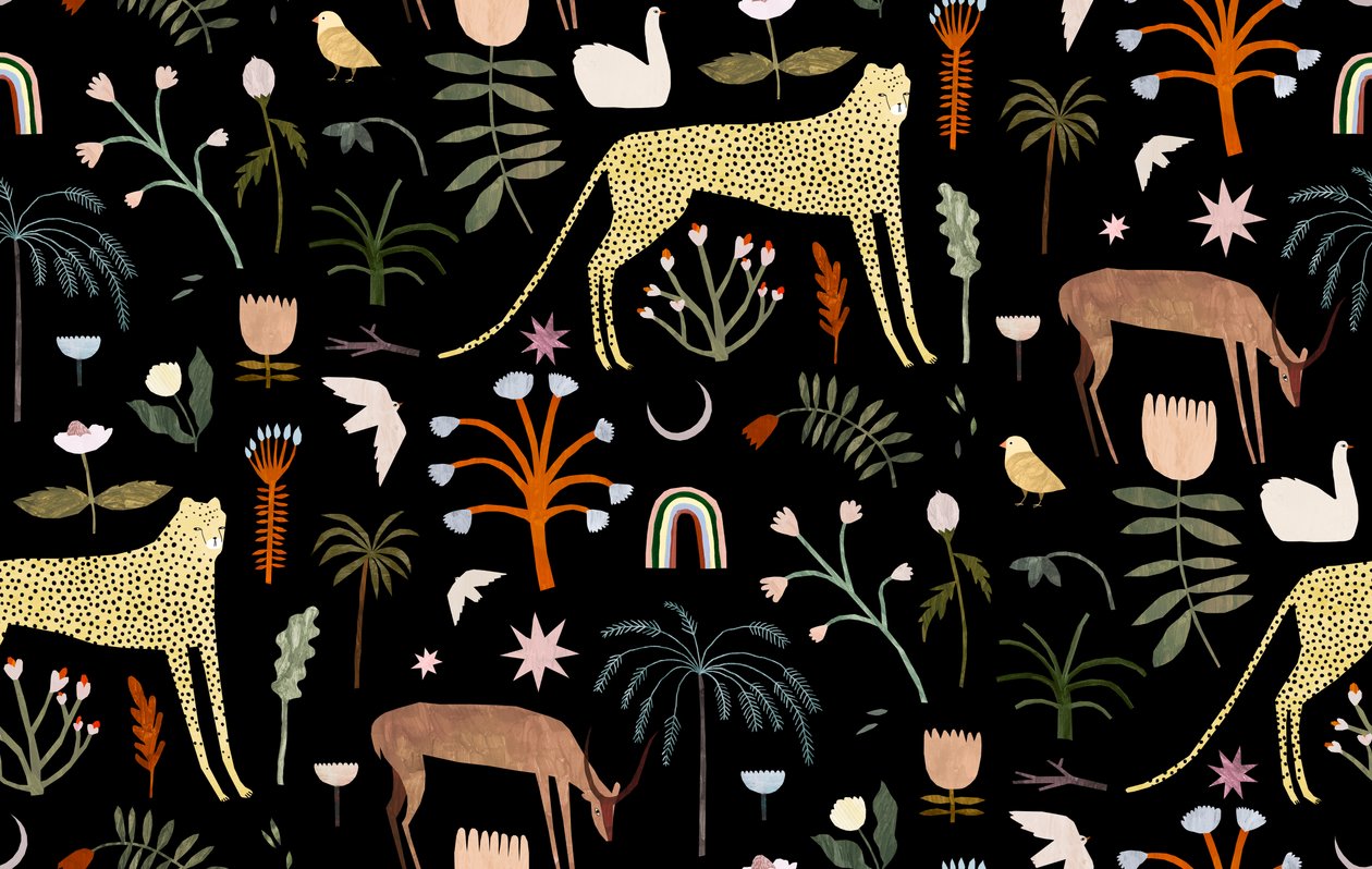 Wild Garden -kuvio, 2018 tekijältä Léa Le Pivert
