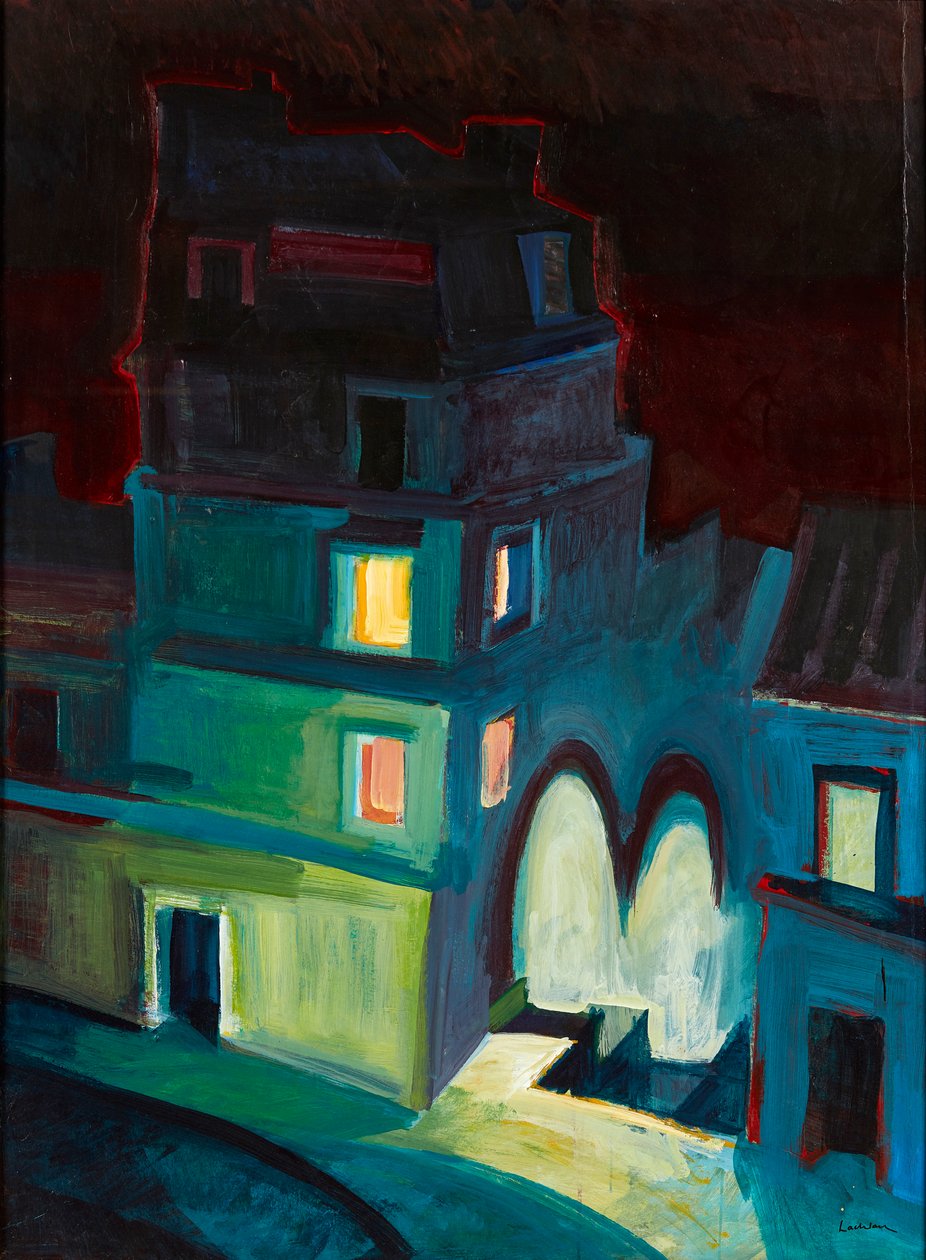 Nocturne (öljy levylle) tekijältä Lachlan Goudie