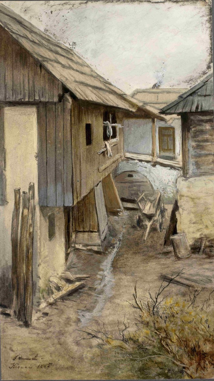Kranjska gora-kmecko dvoriscen tekijältä Ladislav Benesch
