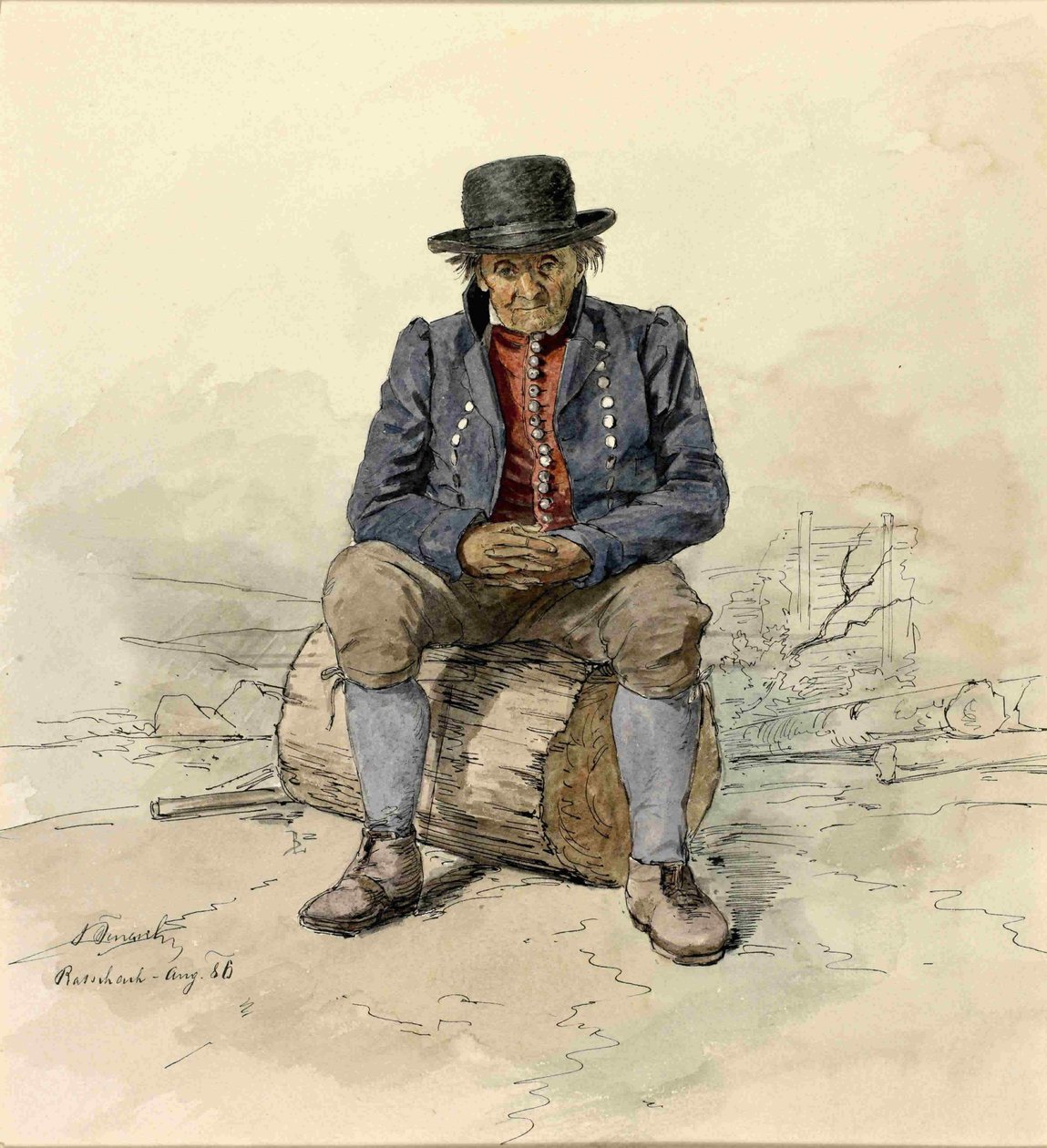 Portret sedecega Ratecanan tekijältä Ladislav Benesch