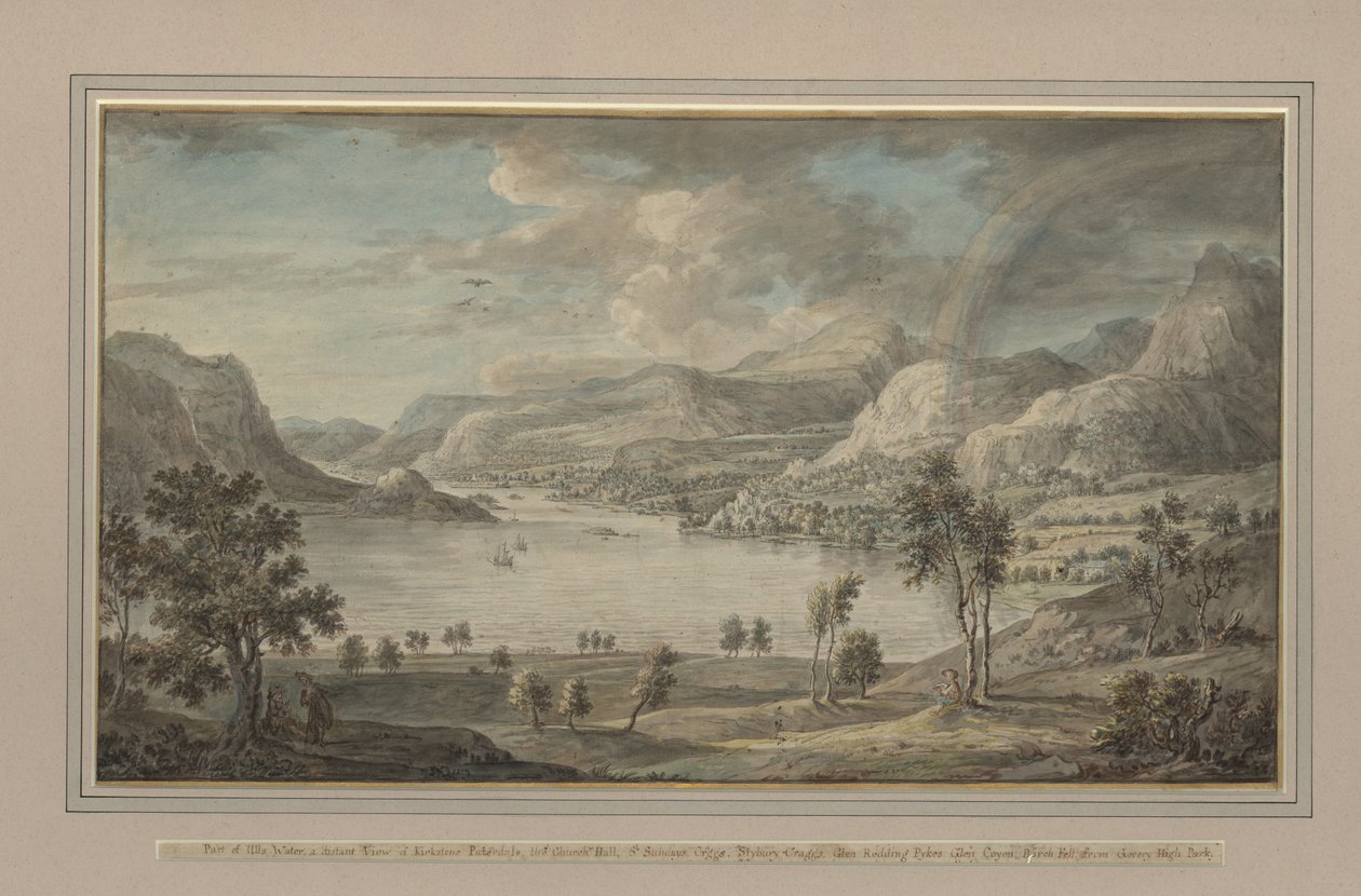 Ulls Waterin osat, n. 1770-80 tekijältä Lady Mary Lowther