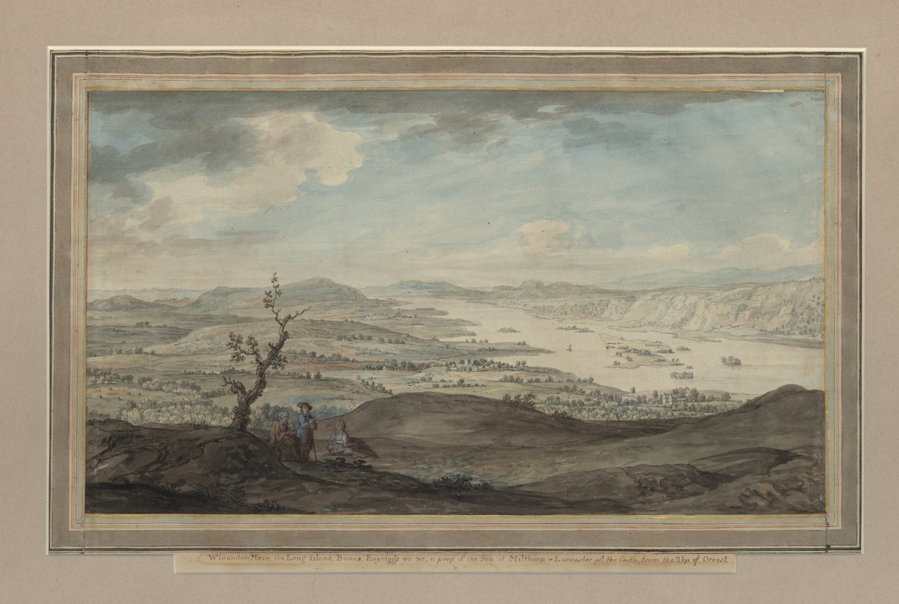 Winander-Mere, n. 1770-80 tekijältä Lady Mary Lowther