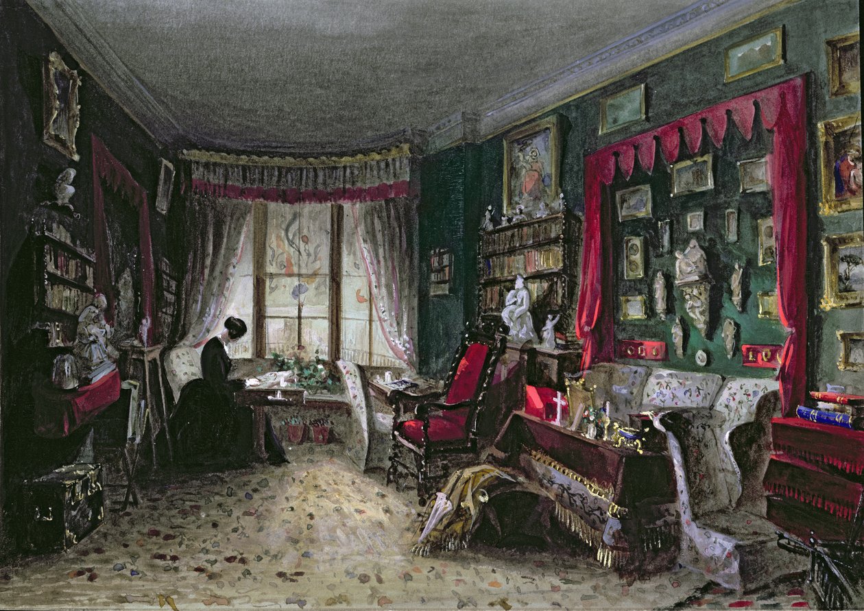 Olohuoneemme Lontoossa, 1849 tekijältä Lady Honoria Cadogan