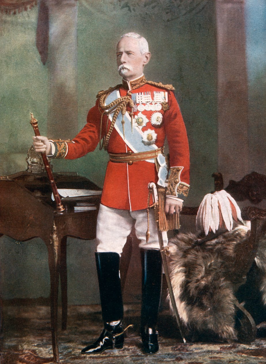 Kenttämarsalkka Lord Roberts, Etelä-Afrikan joukkojen komentaja, 1902. tekijältä Lafayette