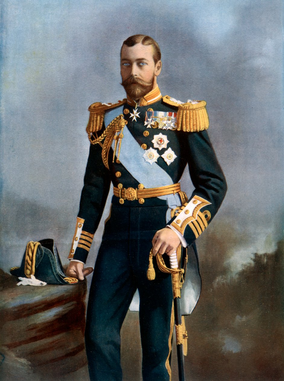 Kuningas Yrjö V, 1900-luvun alku. tekijältä Lafayette