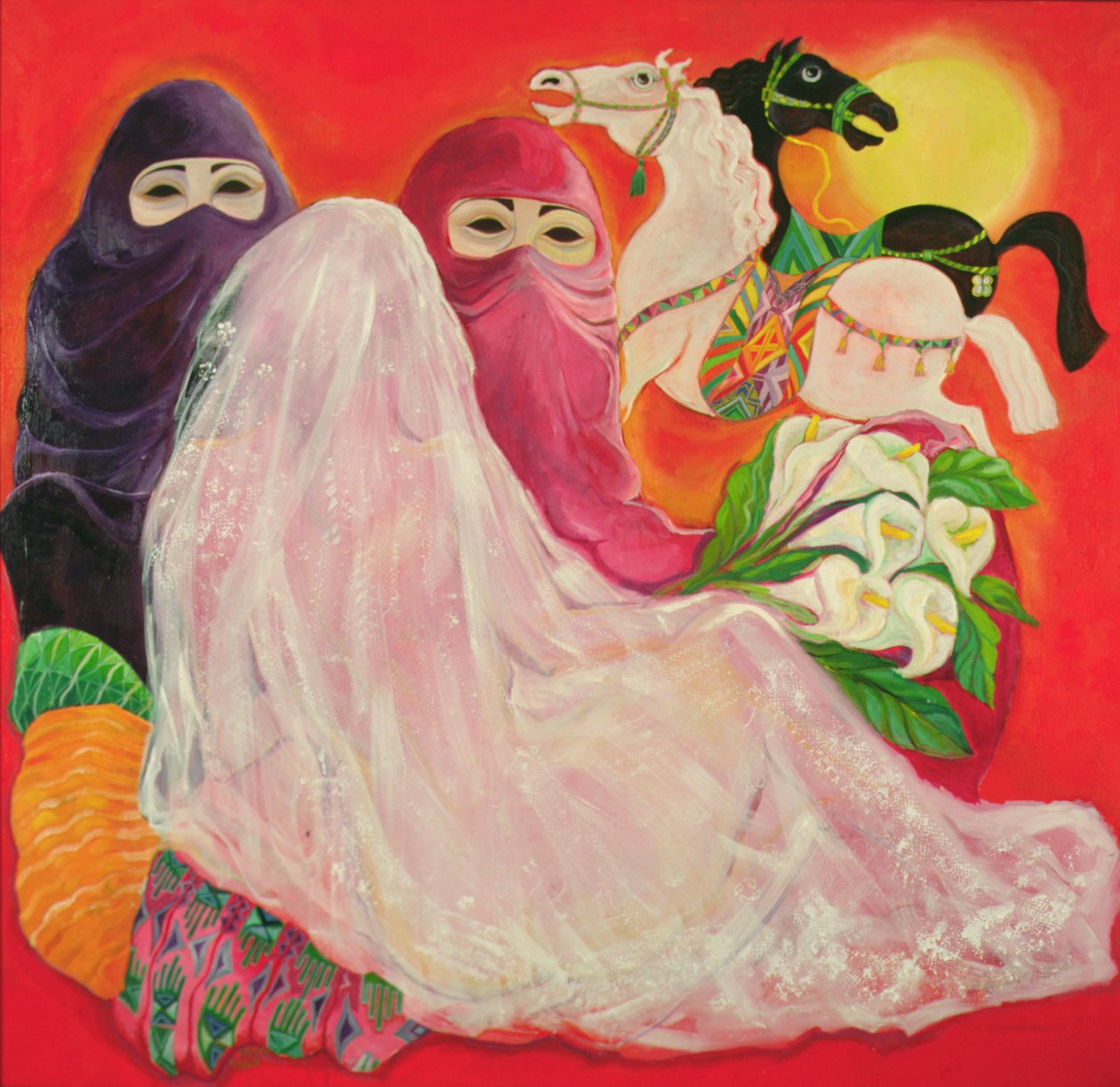 Aavikon morsian tekijältä Laila (Contemporary Artist) Shawa