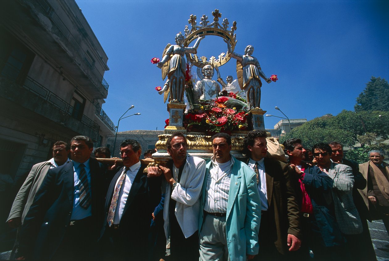 San Leon juhla, Bova, Calabria, Italia (kuva) tekijältä Amadeo (after) Modigliani