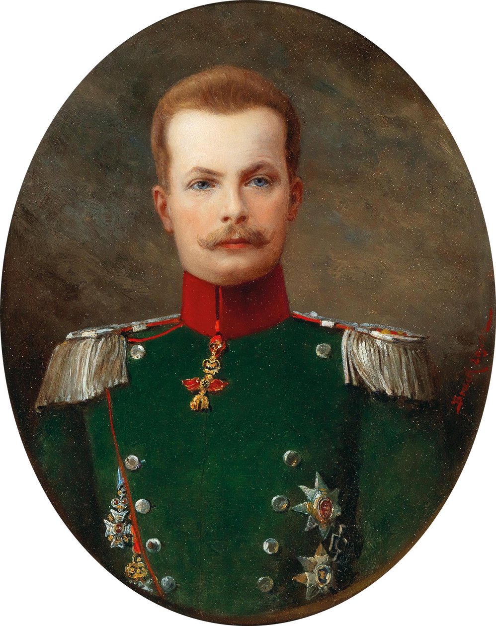 Muotokuva herttua Maximilian Emanuelista Baijerissa 1849-1893. tekijältä Lajos Bruck