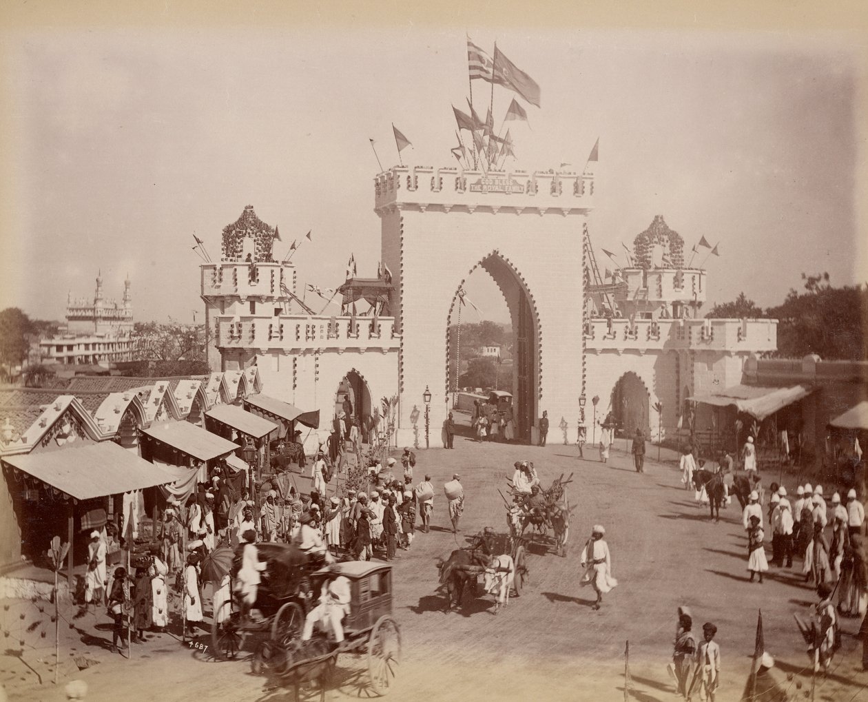 City Gate, Hyderabad tekijältä Lala Deen Dayal