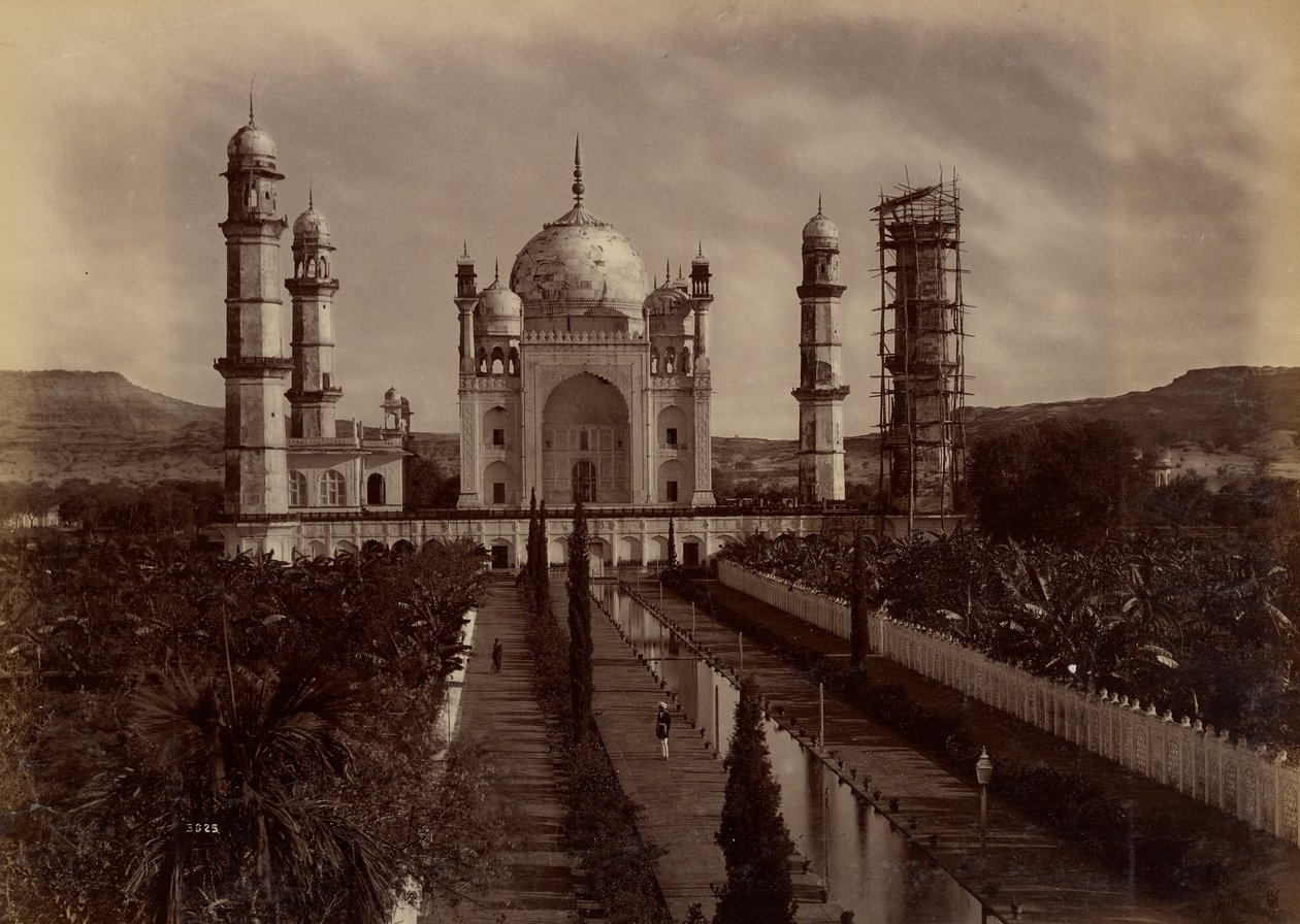 Aurangzeben vaimon hauta, Aurangabad tekijältä Lala Deen Dayal