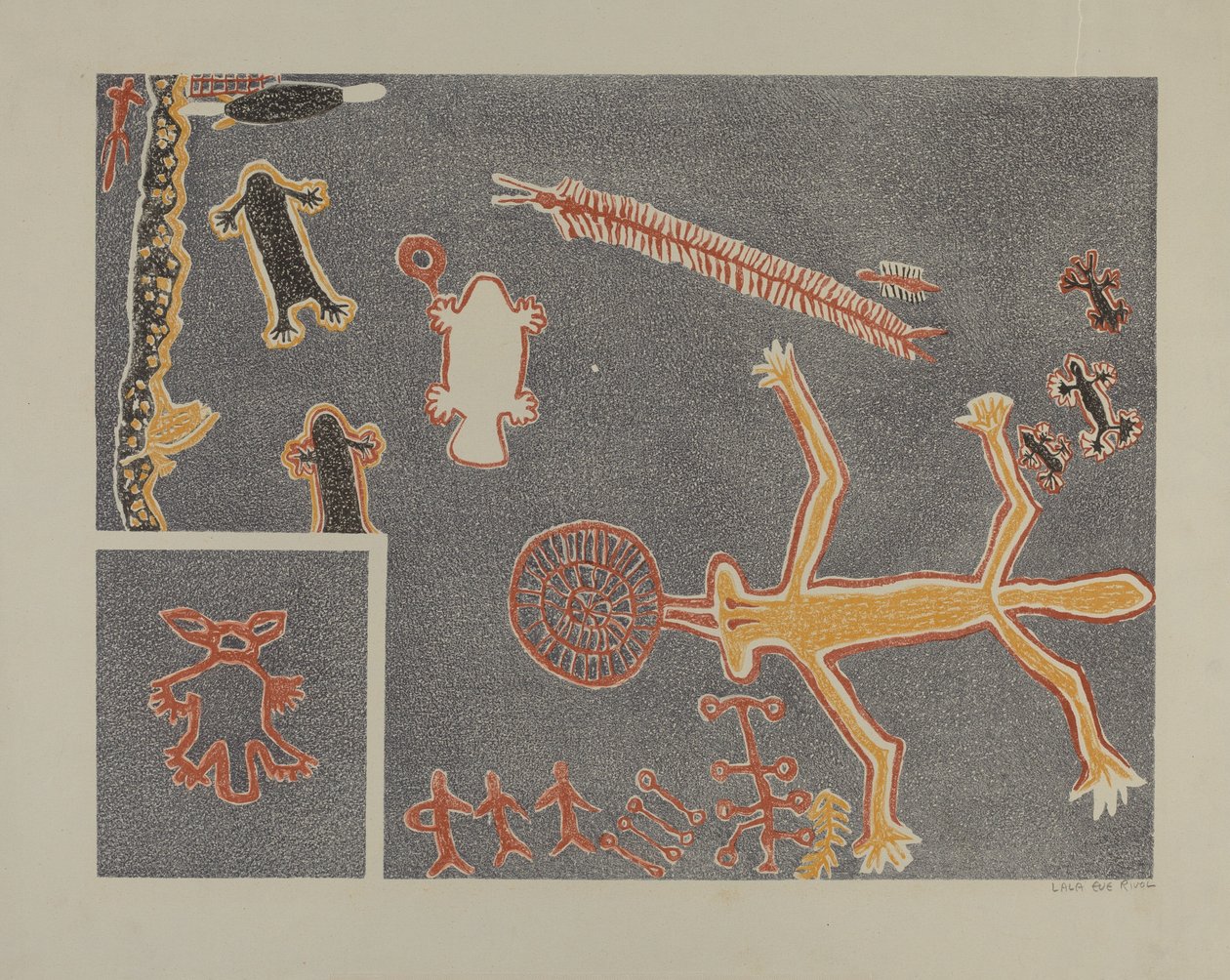 Petroglyfit tekijältä Lala Eve Rivol
