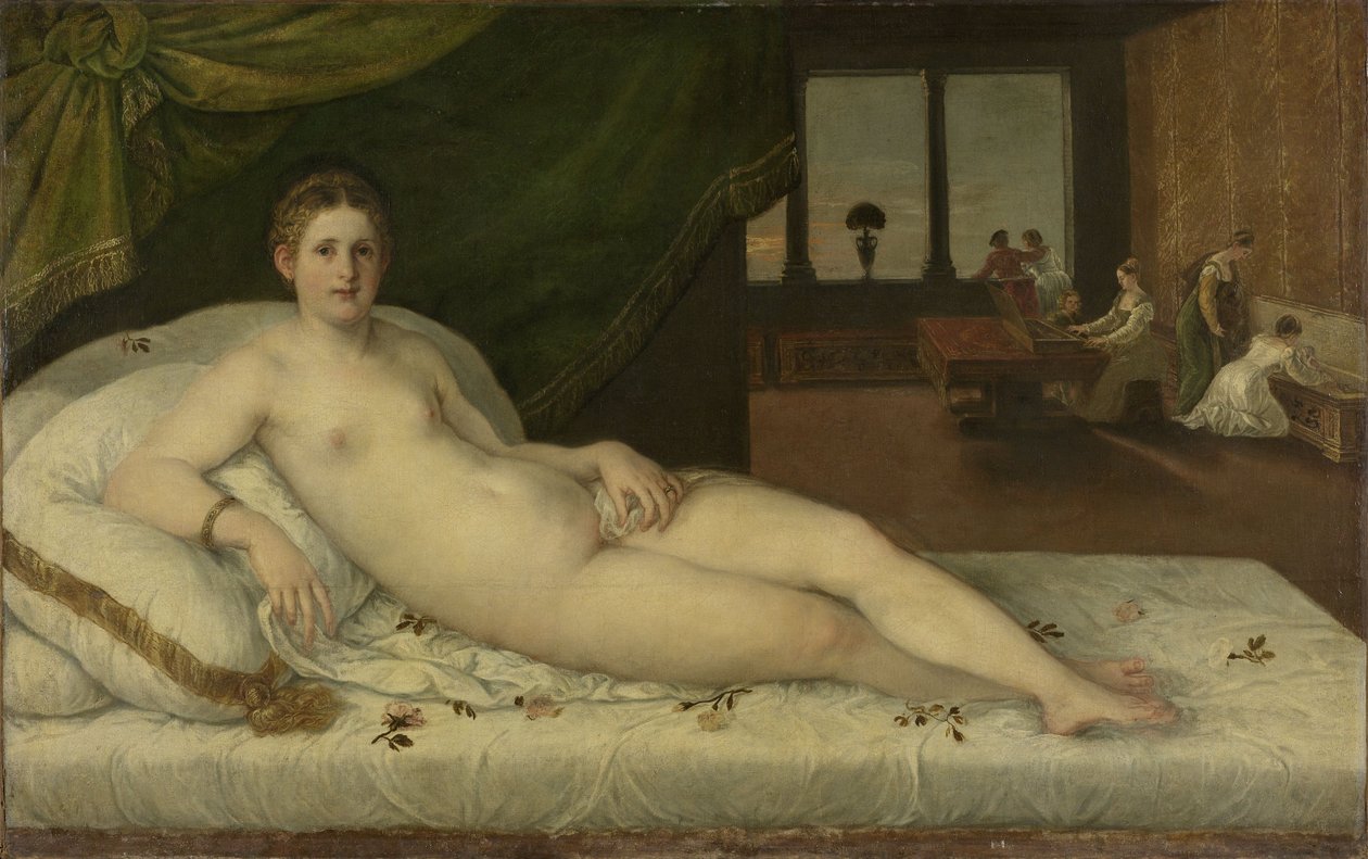 Makaava Venus, n. 1540-60 tekijältä Lambert Sustris