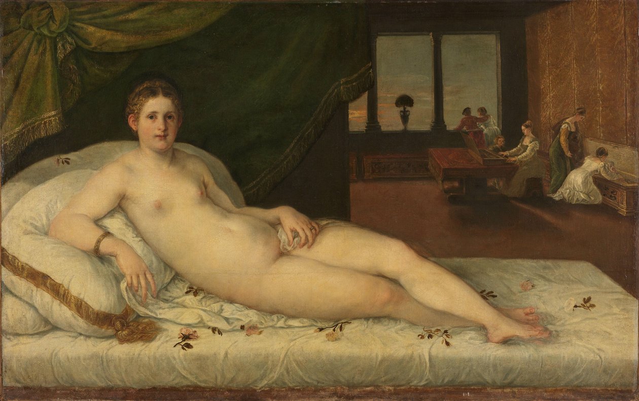 Makaava Venus Makaava Venus tekijältä Lambert Sustris (attributed to)