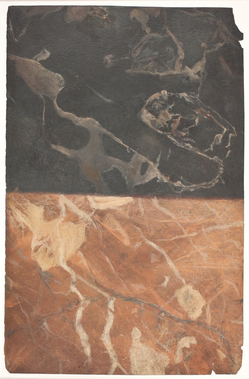 Esborrany de dos tipus diferents de marbre, un acabat negre i un ocre tekijältä Lambert van Haven
