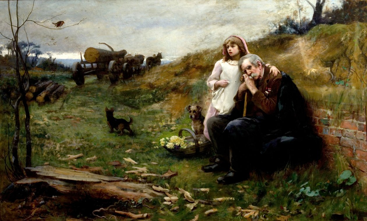 Kaikki katoavat päivän kimaltajana, kun taas muut laivastoina syntyvät, 1888 tekijältä Lance Calkin
