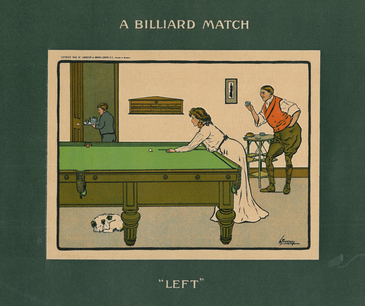 Biljardi - vasen tekijältä Lance Thackeray