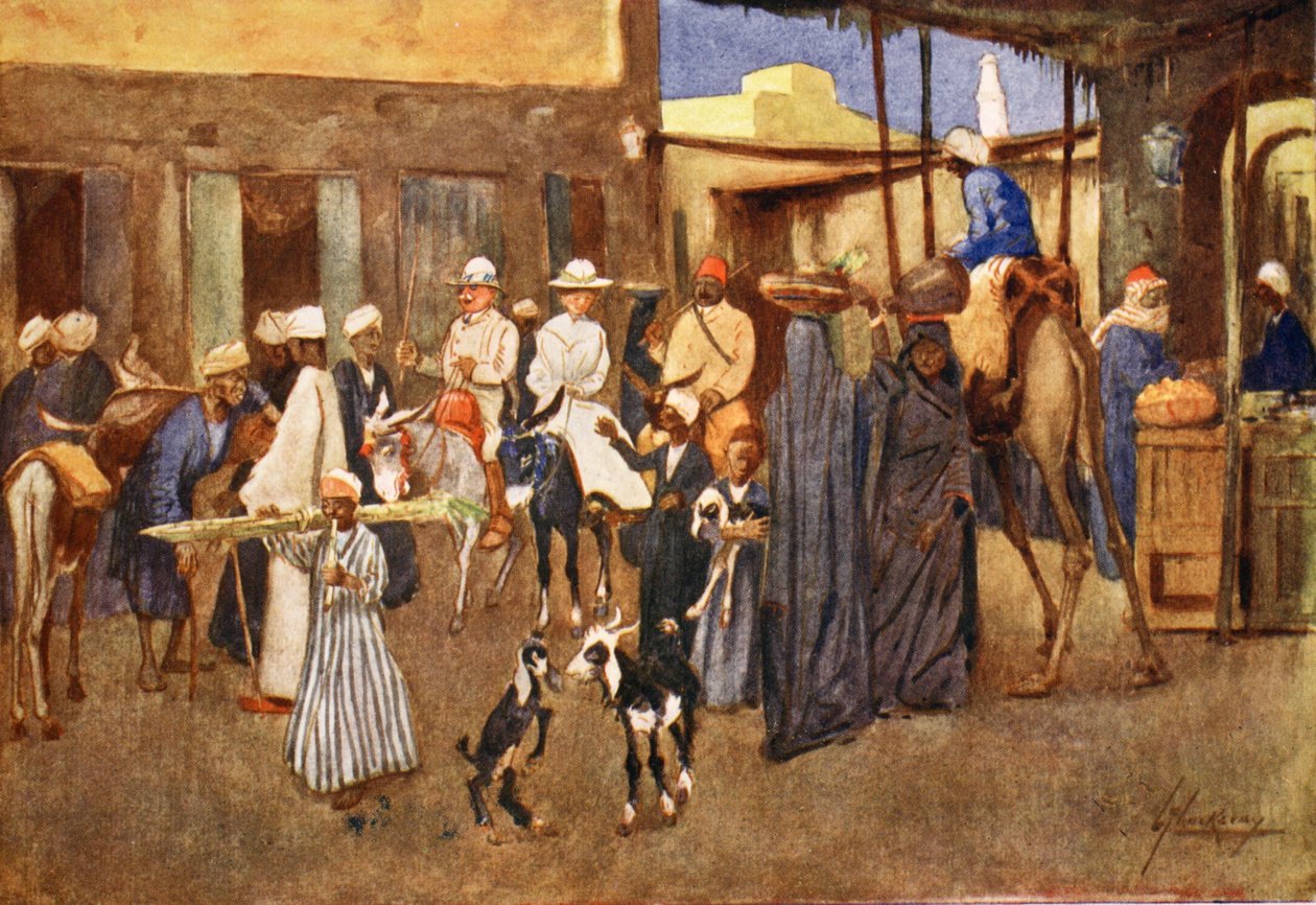 Ouah! Riglak!, Egyptin vaalea puoli, 1908 tekijältä Lance Thackeray