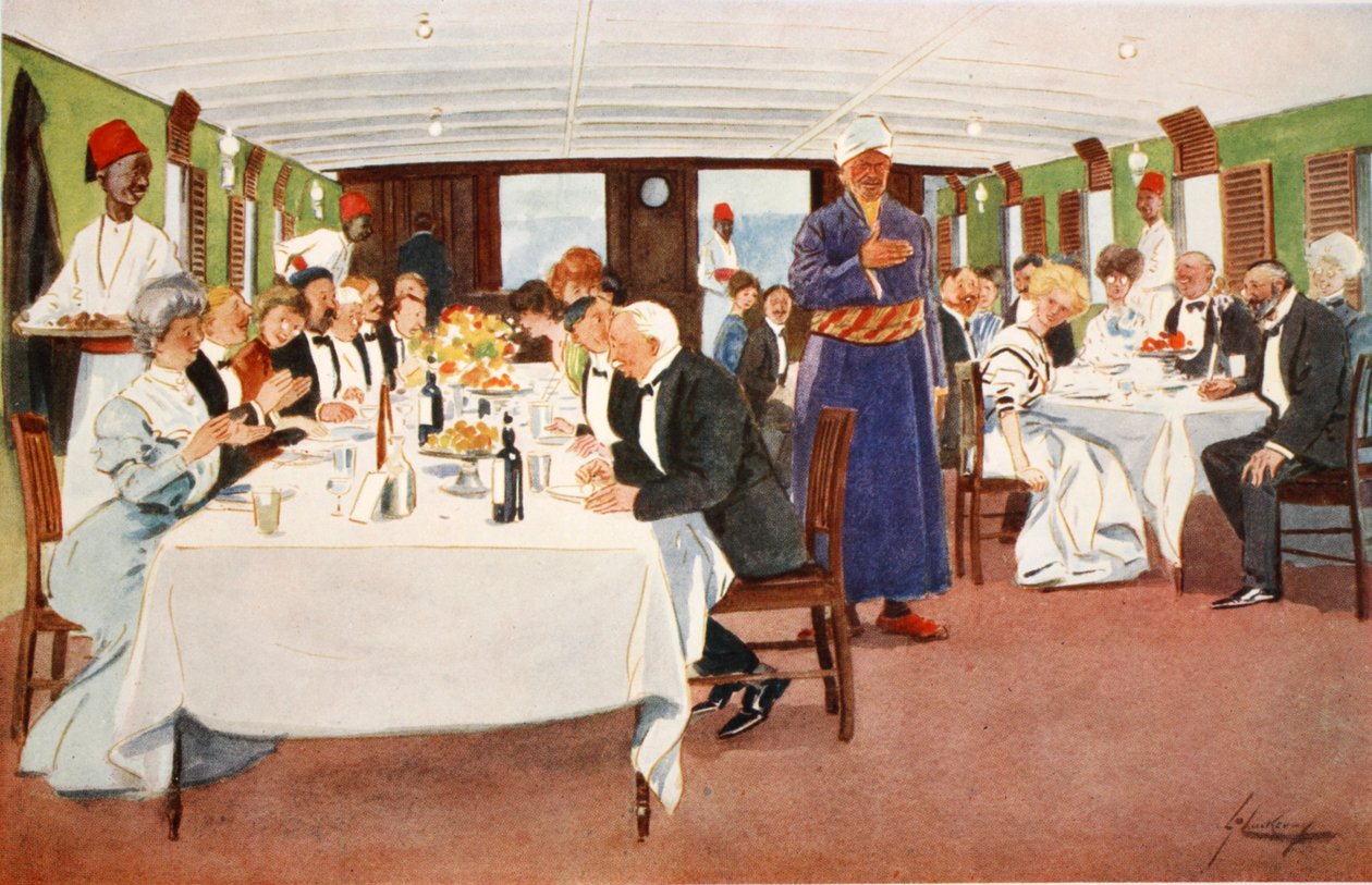Illallisen jälkeinen puhe, Egyptin kevyt puoli, 1908 tekijältä Lance Thackeray