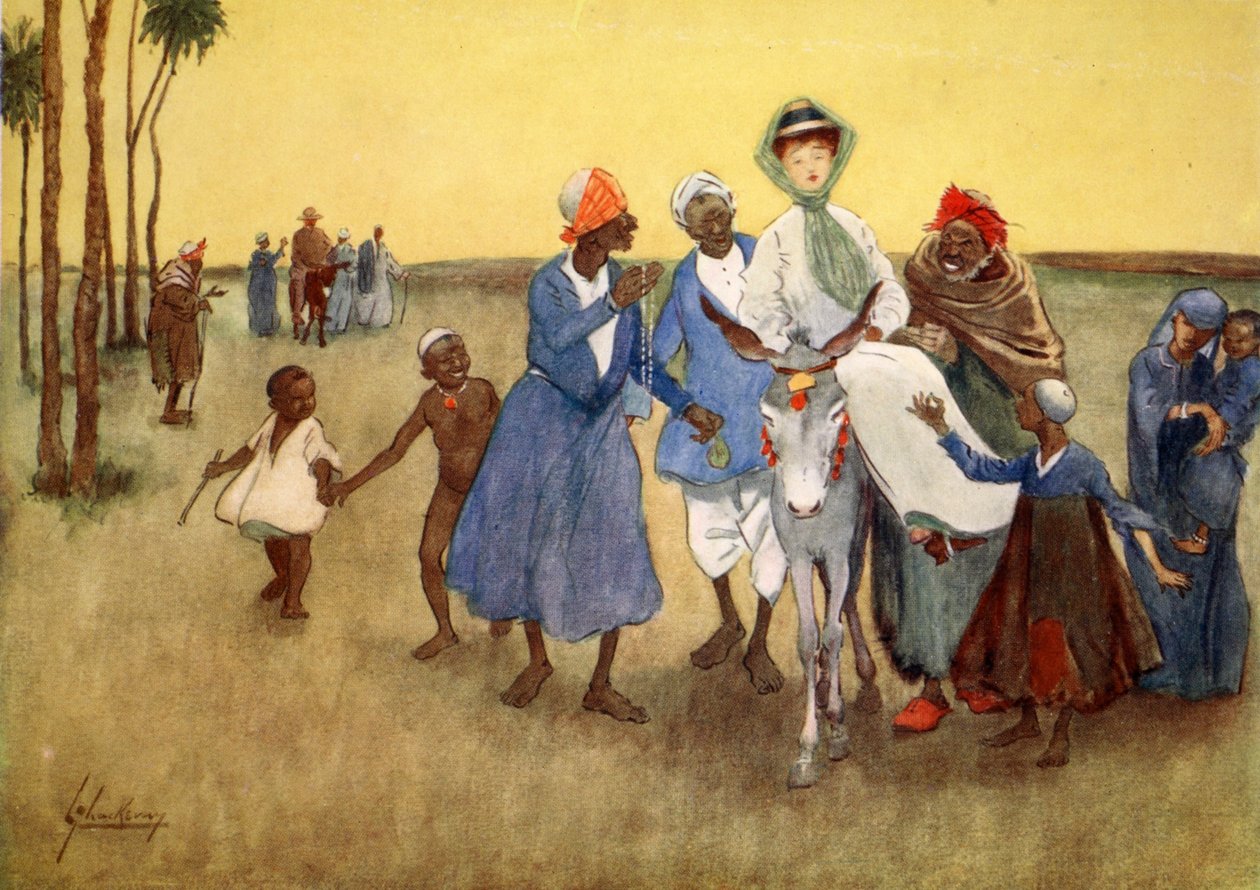 Antique Pest, Egyptin valoisalta puolelta, 1908 tekijältä Lance Thackeray