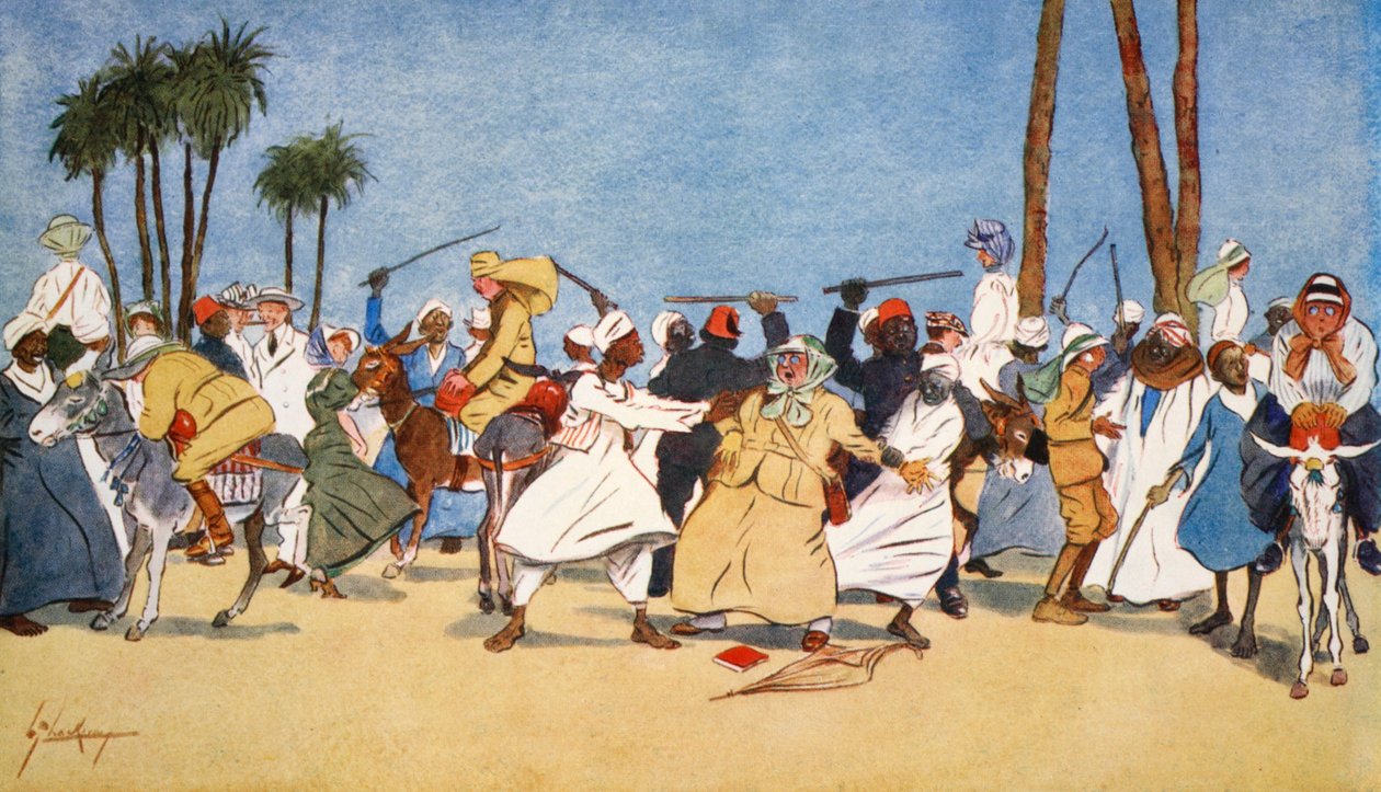 Niilin taistelu, "Egyptin kevyt puoli", 1908 tekijältä Lance Thackeray