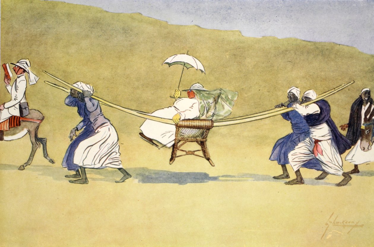 Venuksen kauttakulku, Egyptin valopuolelta, 1908 tekijältä Lance Thackeray