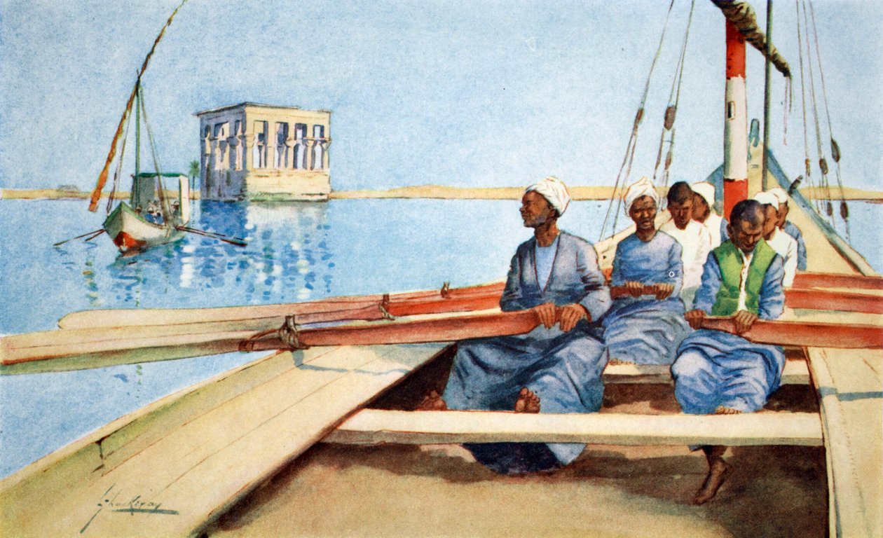 Feluccalla Philaeen, kirjasta 
