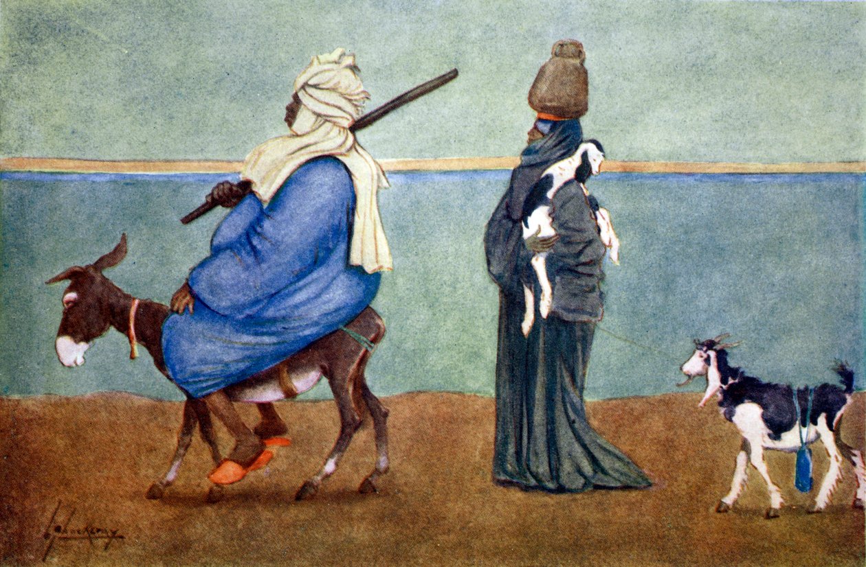 "Nile Sky Line", 1908. tekijältä Lance Thackeray