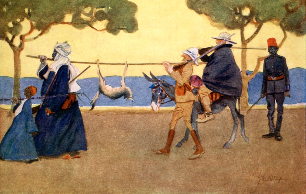 Big Game Hunters, 1908. tekijältä Lance Thackeray