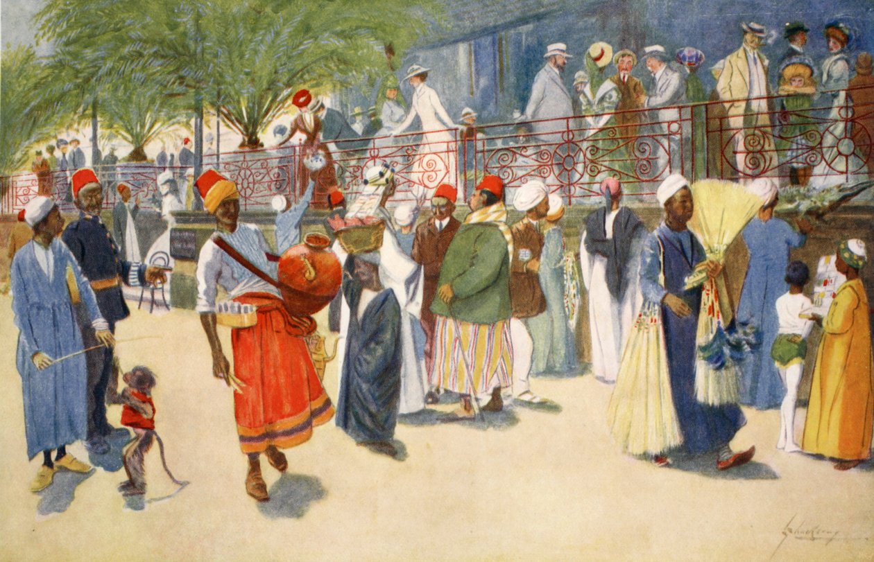 Kairo Curios; tai Paimenen lauma teoksesta "The Light Side of Egypt" tekijältä Lance Thackeray
