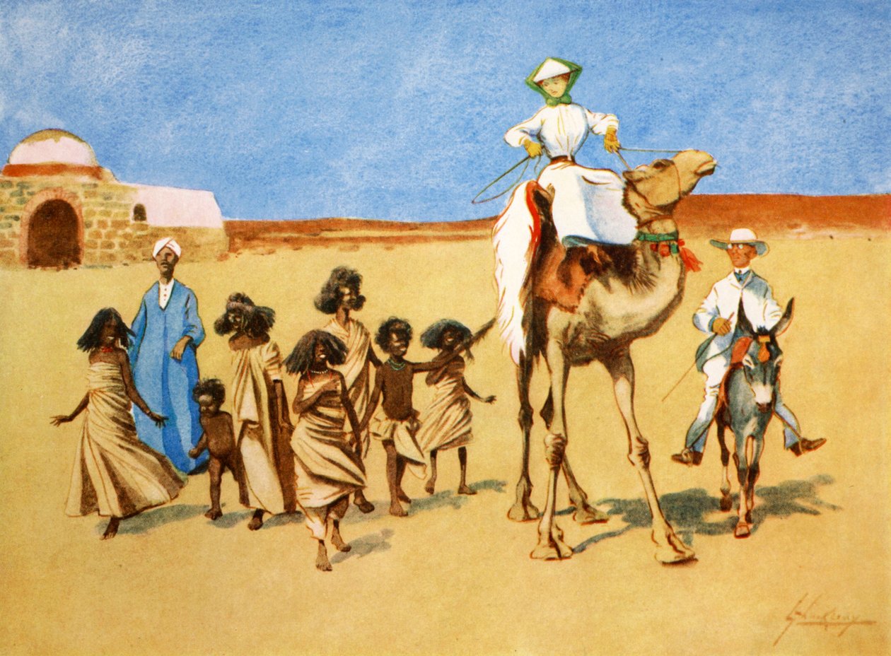 "Gollywogs of the Desert", 1908. tekijältä Lance Thackeray