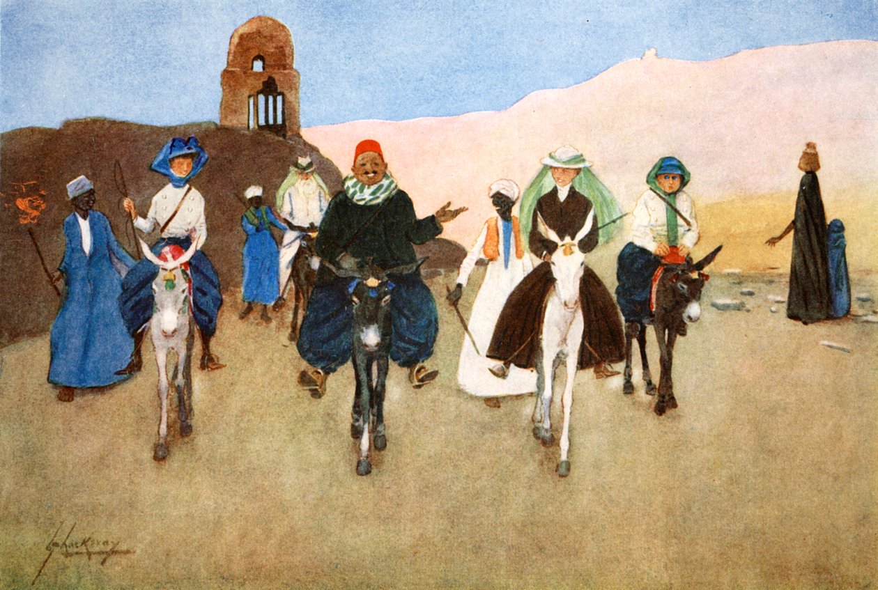 "Shoul Women Ride Astride", 1908. tekijältä Lance Thackeray