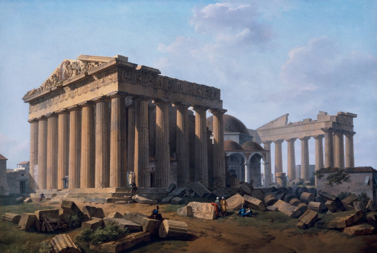 Akropolis, Ateena tekijältä Lancelot Théodore Turpin de Crissé de Crissé