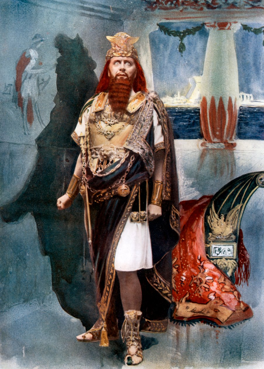 Herbert Beerbohm-puu Herodeksessa, vuodelta 1902. tekijältä Langfier Photo