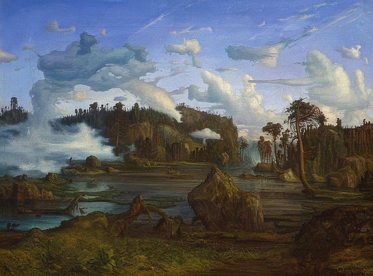 Tee kymmenen. 1865 tekijältä Lars Hertervig
