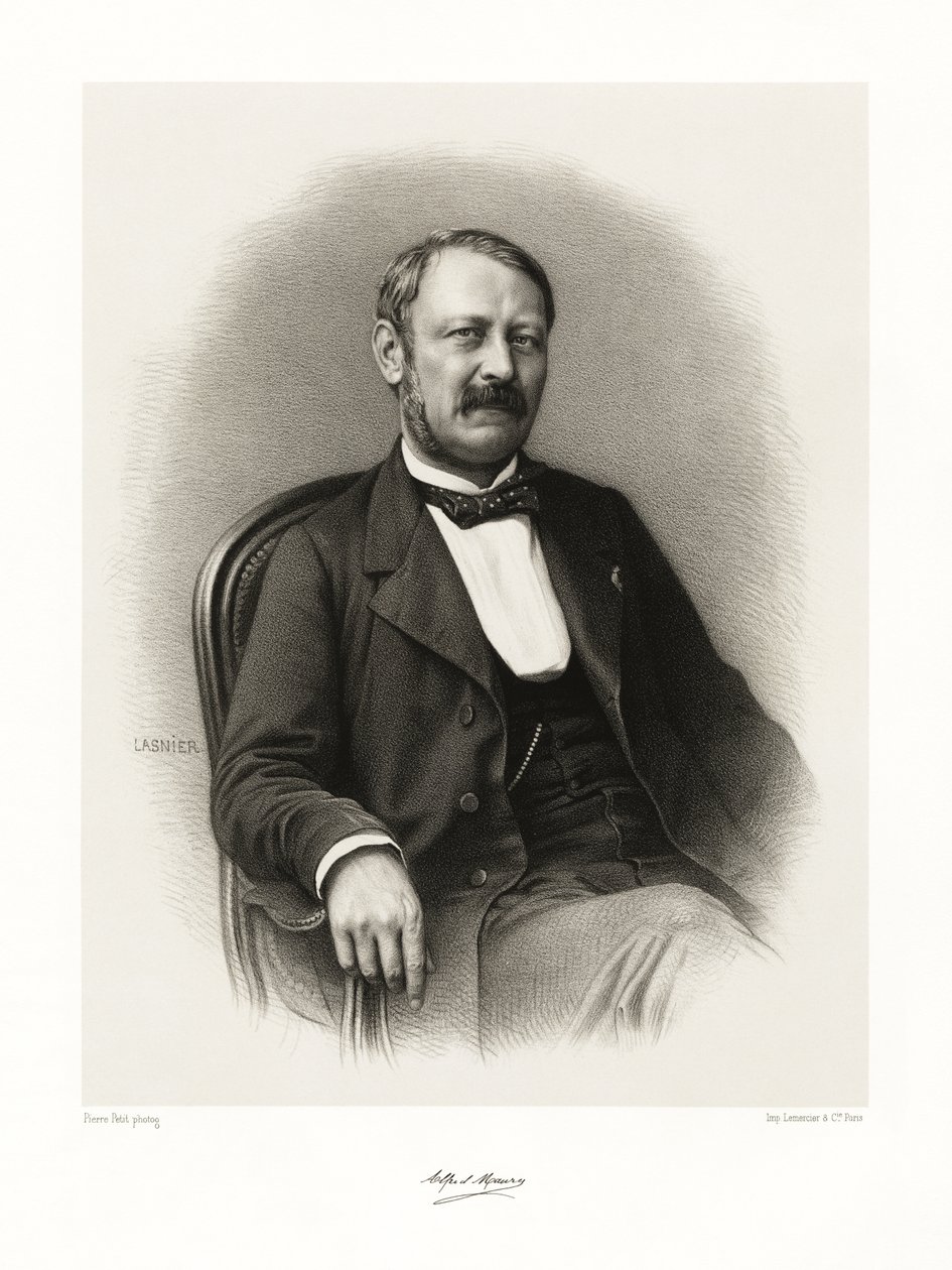 Louis Ferdinand Alfred Maury, 1865-66 tekijältä Lasnier