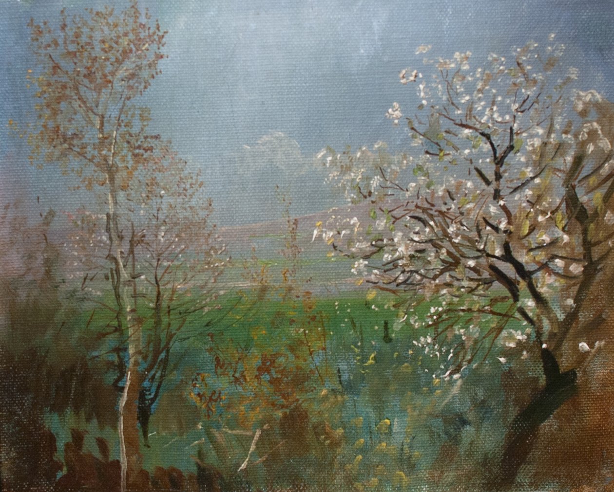 Blossoming_treenMagyar: Viragzo -tuuletin tekijältä Laszlo Mednyanszky