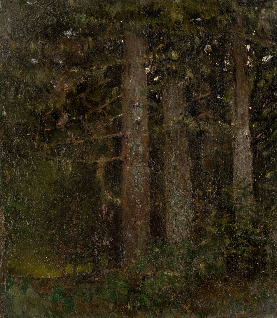 Vnútro lesa II tekijältä Laszlo Mednyanszky