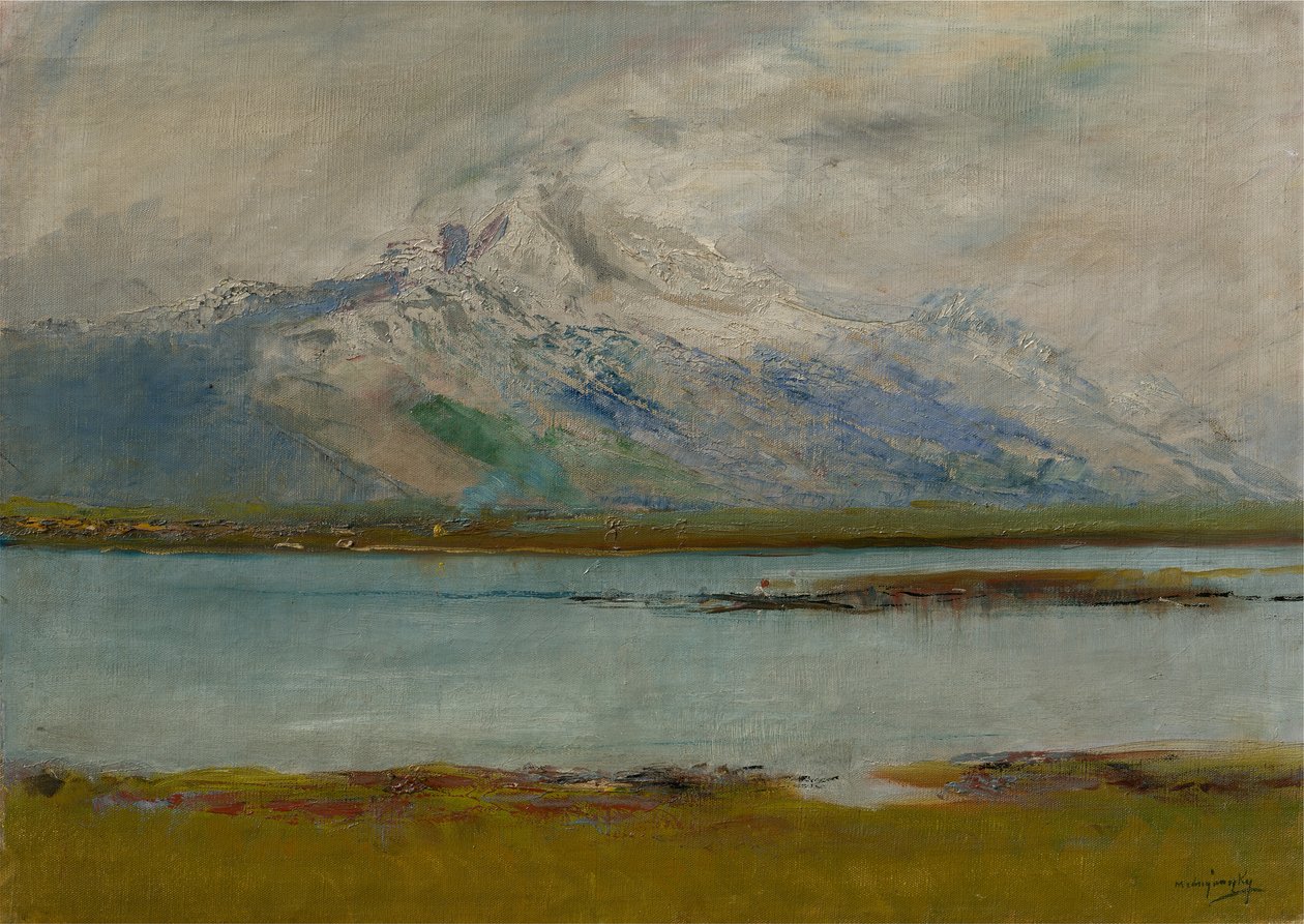 Tatra maisema, 1890-95 tekijältä Laszlo Mednyanszky