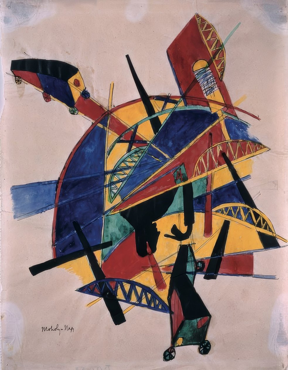 Brücken tekijältä Laszlo Moholy Nagy