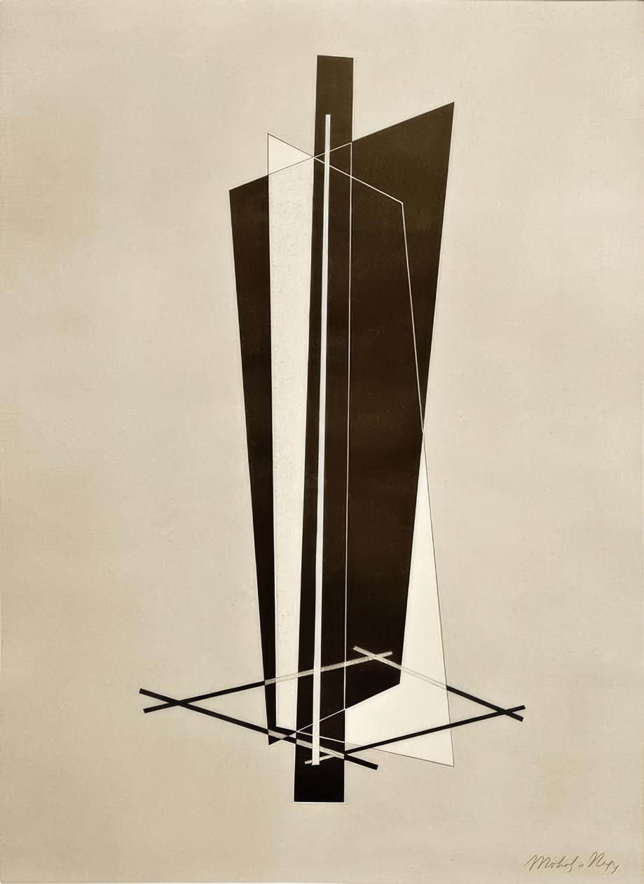 Rakenteet. 6. Kestnerin kansio tekijältä Laszlo Moholy Nagy